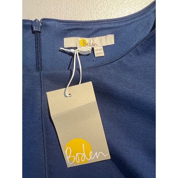 NEW Boden Dress Sheath Midi Corpcore Classic Nautical Old Money Career Business - Picture 6 of 7